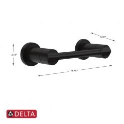 Delta Nicoli 4-Piece Bath Accessory Set in Matte Black 13 Delta Nicoli 4-Piece Bath Accessory Set in Matte Black -Bathroom Accessories Sales matte black delta bathroom hardware sets nic64 mb 44 1000