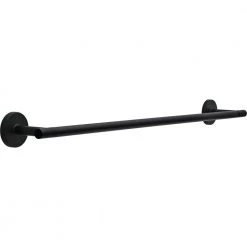 Delta Lyndall 24 in. Towel Bar in Matte Black