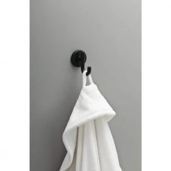 Delta Lyndall Single Towel Hook in Matte Black -Bathroom Accessories Sales matte black delta towel hooks ldl35 mb 66 1000