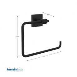 Franklin Brass Maxted 3-Piece Bath Hardware Set with Towel Ring, Toilet Paper Holder and 24 in. Towel Bar in Matte Black 23 Franklin Brass Maxted 3-Piece Bath Hardware Set with Towel Ring, Toilet Paper Holder and 24 in. Towel Bar in Matte Black -Bathroom Accessories Sales matte black franklin brass bathroom hardware sets max63 mb r fa 1000