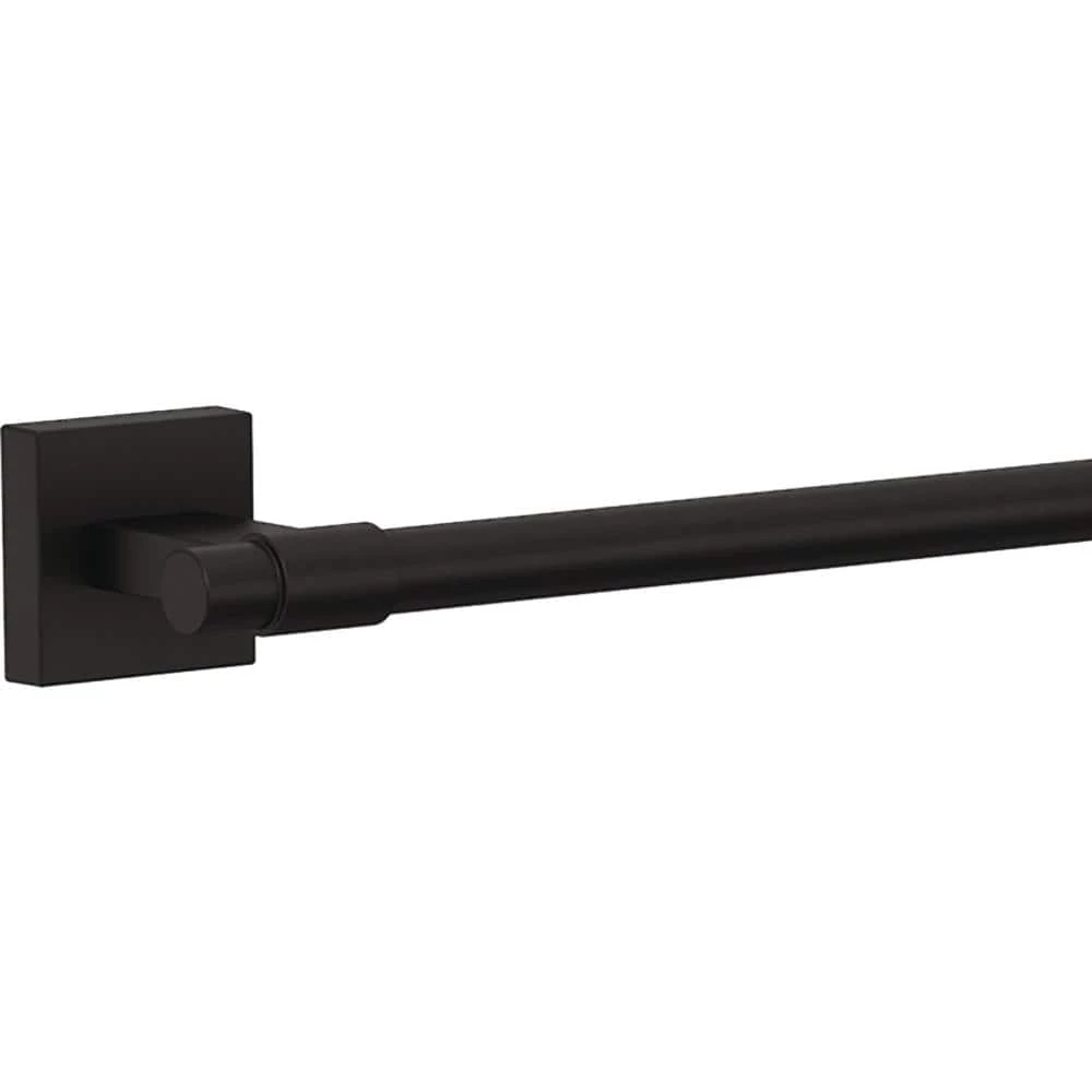 Franklin Brass Maxted 18 in. Towel Bar in Matte Black 3 Franklin Brass Maxted 18 in. Towel Bar in Matte Black - Image 3