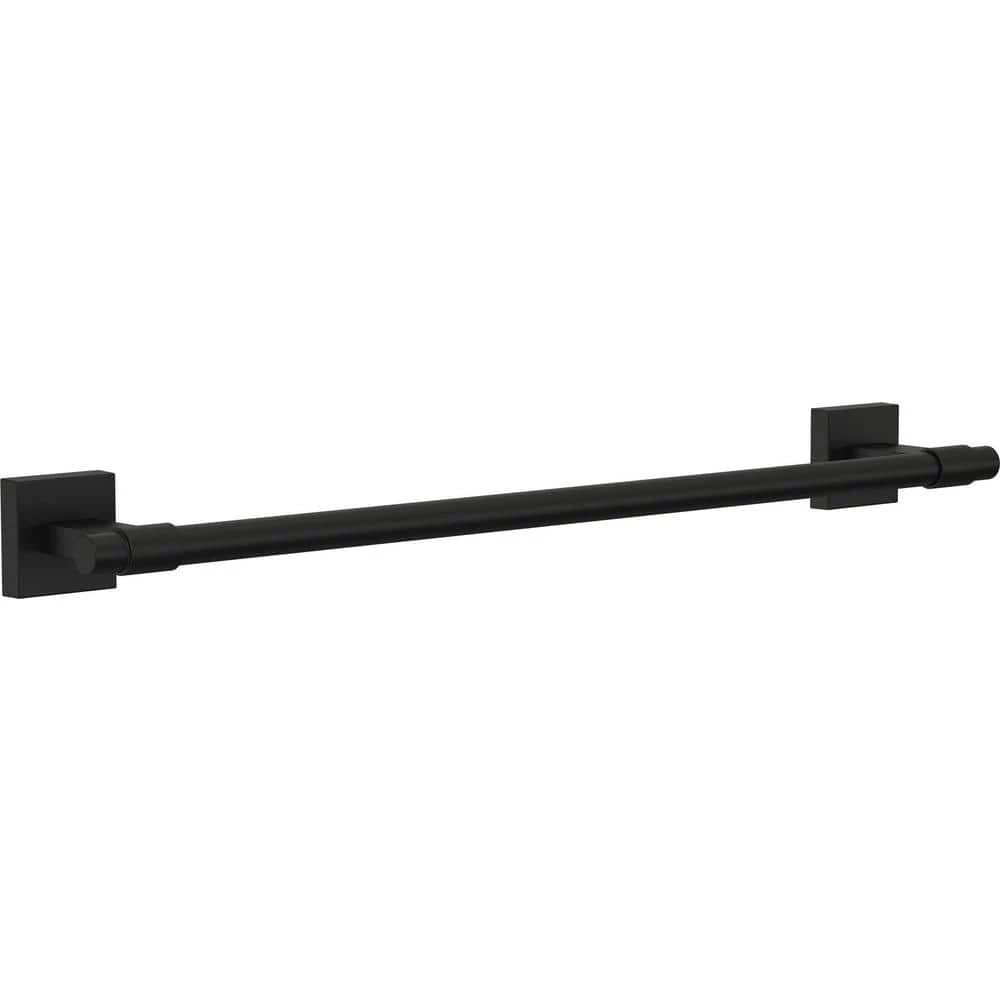 Franklin Brass Maxted 18 in. Towel Bar in Matte Black 1 Franklin Brass Maxted 18 in. Towel Bar in Matte Black