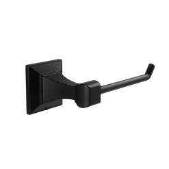 Glacier Bay Lorent Matte Black Toilet Paper Holder