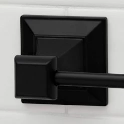 Glacier Bay Lorent Matte Black Toilet Paper Holder -Bathroom Accessories Sales matte black glacier bay toilet paper holders bth 008 111 a0 1000