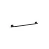 KOHLER Kallan 24 in. Towel Bar in Matte Black