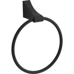 KOHLER Katun Towel Ring in Matte Black
