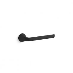 KOHLER Cursiva Towel Arm in Matte Black