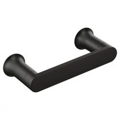 MOEN Genta LX Pivoting Toilet Paper Holder in Matte Black