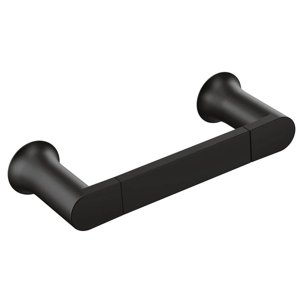 MOEN Genta LX 6.88 in. Hand Towel Bar in Matte Black 1 MOEN Genta LX 6.88 in. Hand Towel Bar in Matte Black