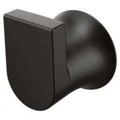 MOEN Genta LX Single Robe Hook in Matte Black