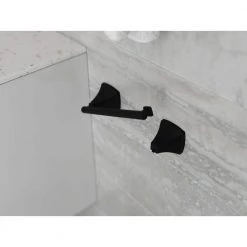 Pfister Bellance Wall-Mount Toilet Paper Holder in Matte Black 5 Pfister Bellance Wall-Mount Toilet Paper Holder in Matte Black -Bathroom Accessories Sales matte black pfister toilet paper holders bph bll0b 4f 1000