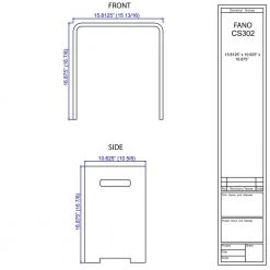 Dyconn Solid Surface Vanity Seat in Matte White 9 Dyconn Solid Surface Vanity Seat in Matte White -Bathroom Accessories Sales matte white dyconn bathtub accessories cs302 44 1000