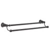 MOEN Banbury 24 in. Double Towel Bar in Mediterranean Bronze