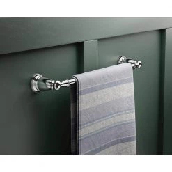 MOEN Banbury 24 in. Towel Bar in Mediterranean Bronze -Bathroom Accessories Sales mediterranean bronze moen towel bars y2624brb 44 1000