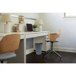 Rubbermaid Spa Works 9 Qt. Plastic Waste Basket in Metallic Blue (2-Pack) 9 Rubbermaid Spa Works 9 Qt. Plastic Waste Basket in Metallic Blue (2-Pack) -Bathroom Accessories Sales metallic blue rubbermaid bathroom trash cans 2116757 2 1d 1000