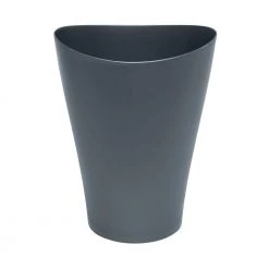 Rubbermaid Spa Works 9 Qt. Plastic Waste Basket in Metallic Blue -Bathroom Accessories Sales metallic blue rubbermaid bathroom trash cans 2116757 40 1000