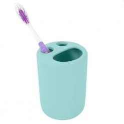 Home Basics 4-Piece Mason Jar Bath Accessory Set in Mint Green -Bathroom Accessories Sales mint home basics bathroom accessory sets hdc51460 4f 1000