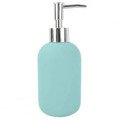 Home Basics 4-Piece Mason Jar Bath Accessory Set in Mint Green -Bathroom Accessories Sales mint home basics bathroom accessory sets hdc51460 fa 1000