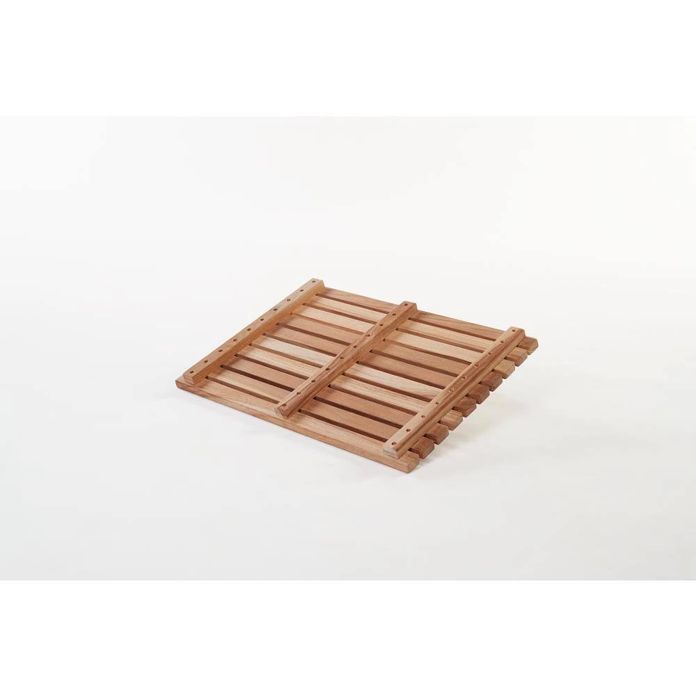 Unbranded 20 in. x 14 in. Gala Bathroom Shower Mat in Teak 5 Unbranded 20 in. x 14 in. Gala Bathroom Shower Mat in Teak - Image 5