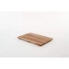 Unbranded 20 in. x 14 in. Gala Bathroom Shower Mat in Teak