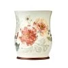 Saturday Knight Holland Floral Free Standing Waste Basket in Natural