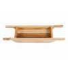 EcoDecors 30 in. L Solid Teak Bath Caddy