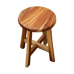 EcoDecors Shoji Solid Teak Bath and Shower Stool -Bathroom Accessories Sales natural teak ecodecors bathtub accessories ed910 1f 1000