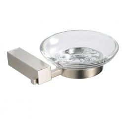 Fresca Ottimo Wall-Mounted Soap Dish in Brushed Nickel