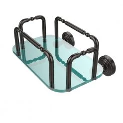 Allied Brass Waverly Place Wall Mounted Guest Towel Holder in Oil Rubbed Bronze