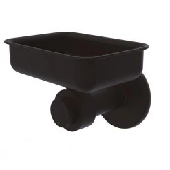 Allied Brass Mercury Collection Wall Mounted Soap Dish in Oil Rubbed Bronze