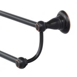 Delta Porter 24 in. Double Towel Bar in Oil Rubbed Bronze 15 Delta Porter 24 in. Double Towel Bar in Oil Rubbed Bronze -Bathroom Accessories Sales oil rubbed bronze delta towel bars 78425 orb 1d 1000