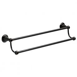 Delta Porter 24 in. Double Towel Bar in Oil Rubbed Bronze