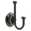 Delta Porter Double Towel Hook in Oil Rubbed Bronze