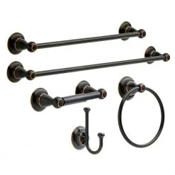 Delta Porter Triple Towel Hook in Oil Rubbed Bronze 9 Delta Porter Triple Towel Hook in Oil Rubbed Bronze -Bathroom Accessories Sales oil rubbed bronze delta towel hooks 78436 orb 40 1000