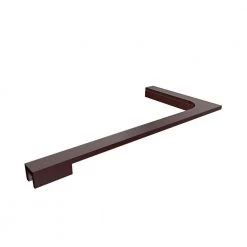 DreamLine 12 in. L-Bar Support Bracket (Right Wall Installation) for 10 mm (3/8 in.) Glass in Oil Rubbed Bronze