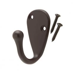 Everbilt Oil-Rubbed Bronze Single Robe Hook