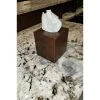 Premier Copper Products Small Hand Hammered Copper Tissue Box Cover in Oil Rubbed Bronze
