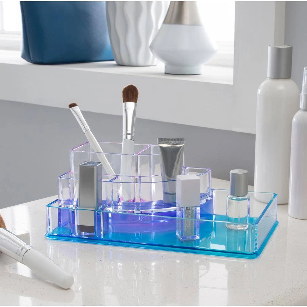 Simplify 8-Section Cosmetic and Jewelry Holder in Ombre 4 Simplify 8-Section Cosmetic and Jewelry Holder in Ombre - Image 4