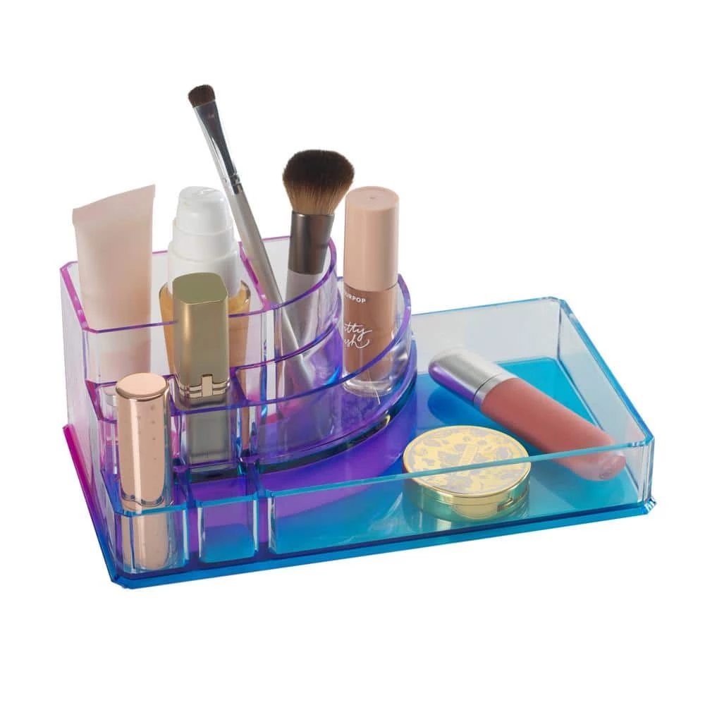 Simplify 8-Section Cosmetic and Jewelry Holder in Ombre 2 Simplify 8-Section Cosmetic and Jewelry Holder in Ombre - Image 2