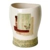 Saturday Knight Inspire Freestanding Wastebasket in Parchment