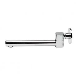 ALFI BRAND 9.75 in. Wall-Mount Bath Spout with Foldable Ability in Polished Chrome -Bathroom Accessories Sales polished chrome alfi brand bathtub accessories ab6601 pc 1f 1000