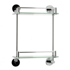 ALFI BRAND Wall Mount Bathroom Shelf with Sleek Modern Design in Polished Chrome -Bathroom Accessories Sales polished chrome alfi brand bathtub accessories ab9549 44 1000