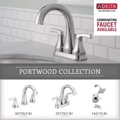 Delta Portwood 24 in. Towel Bar in Chrome -Bathroom Accessories Sales polished chrome delta towel bars pwd24 pc 1d 1000