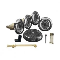 KOHLER Flexjet Whirlpool Trim Kit in Polished Chrome