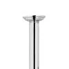 NEWPORT BRASS Tub and Shower 30 in. Ceiling Mount Shower Arm with Flange in Polished Chrome