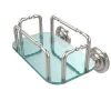 Allied Brass Que New Wall Mounted Guest Towel Holder in Polished Nickel