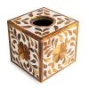 GAURI KOHLI Jodhpur Wood Inlay Tissue Box Cover