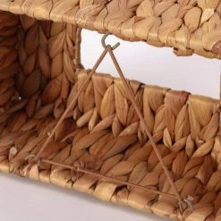 Vintiquewise Water Hyacinth Wicker Rectangular Tissue Box Cover -Bathroom Accessories Sales rectangular brown vintiquewise tissue box covers qi003631 rc 1f 1000