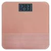 Weight Watchers By Conair Textured Finish Digital Glass Bodyweight Scale in Rose