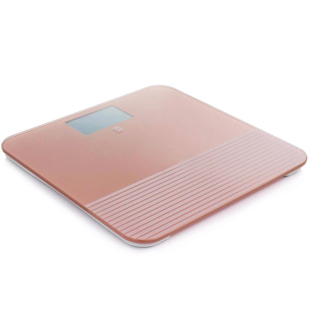 Weight Watchers By Conair Textured Finish Digital Glass Bodyweight Scale in Rose 2 Weight Watchers By Conair Textured Finish Digital Glass Bodyweight Scale in Rose - Image 2